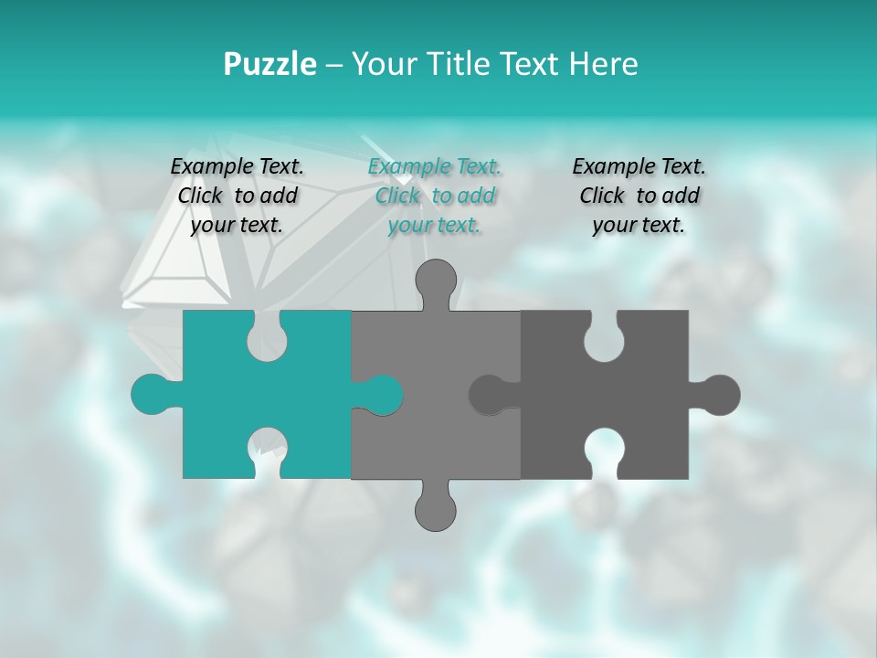 Semiconductor Nanotechnology Symmetry PowerPoint Template