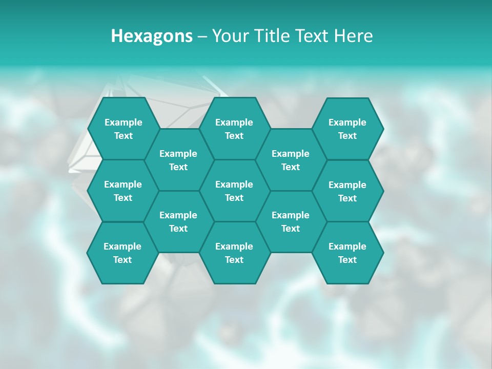 Semiconductor Nanotechnology Symmetry PowerPoint Template