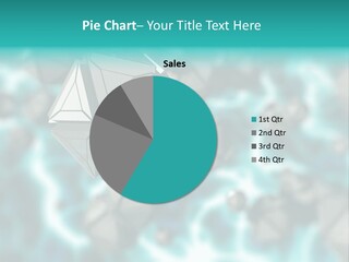 Semiconductor Nanotechnology Symmetry PowerPoint Template