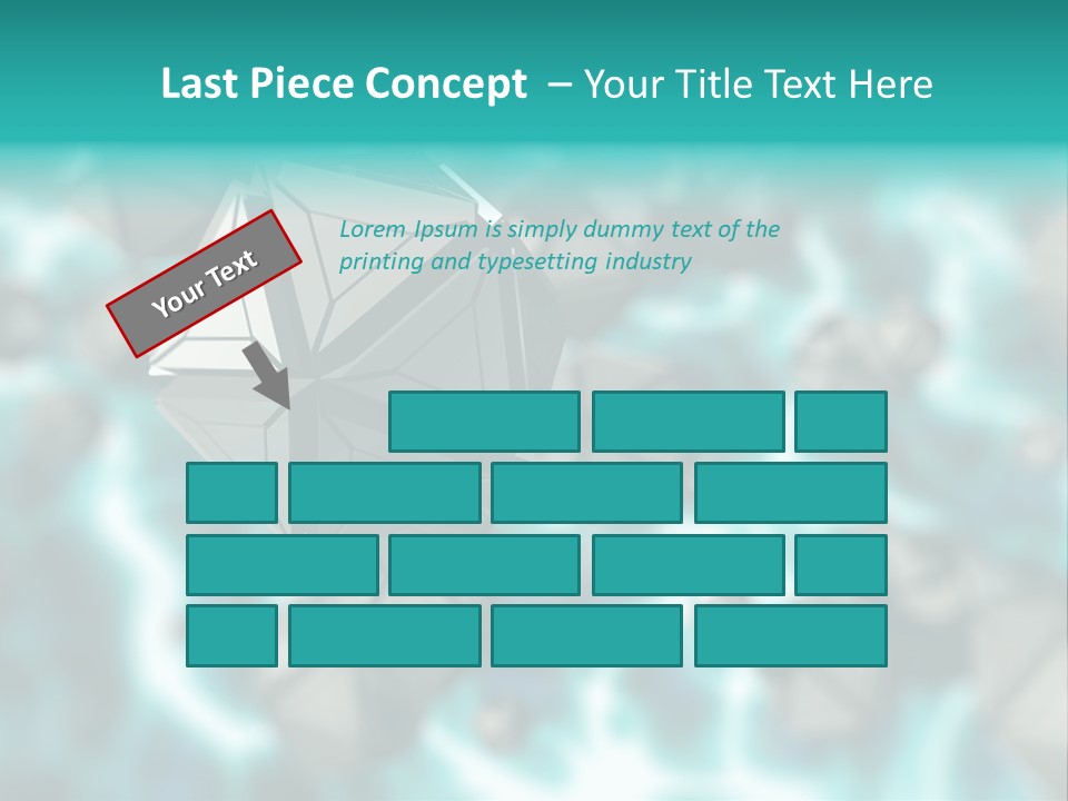 Semiconductor Nanotechnology Symmetry PowerPoint Template