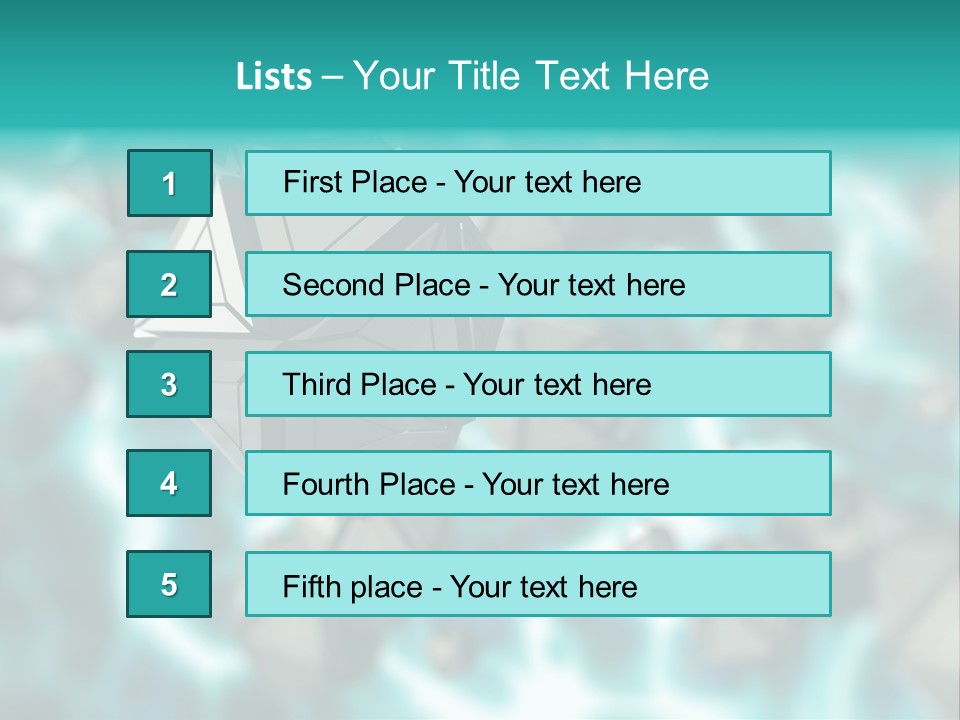 Semiconductor Nanotechnology Symmetry PowerPoint Template