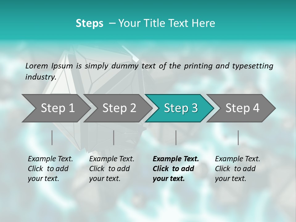 Semiconductor Nanotechnology Symmetry PowerPoint Template