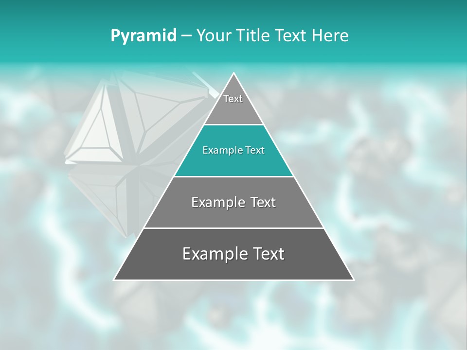 Semiconductor Nanotechnology Symmetry PowerPoint Template
