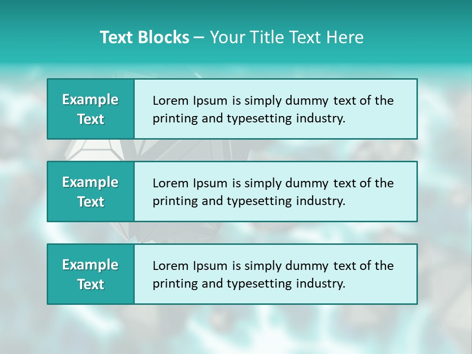 Semiconductor Nanotechnology Symmetry PowerPoint Template