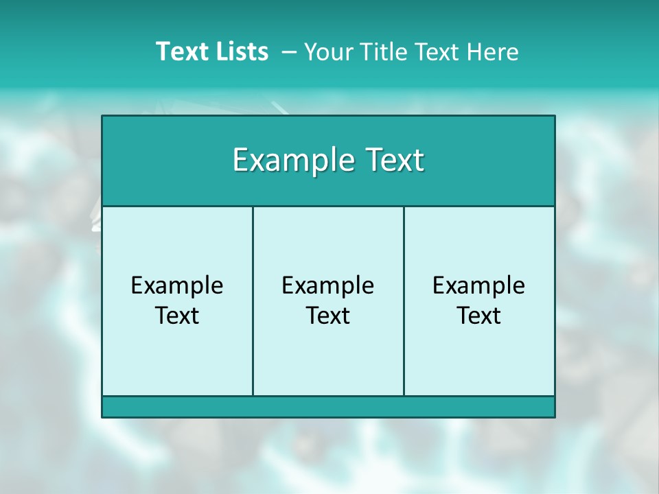 Semiconductor Nanotechnology Symmetry PowerPoint Template