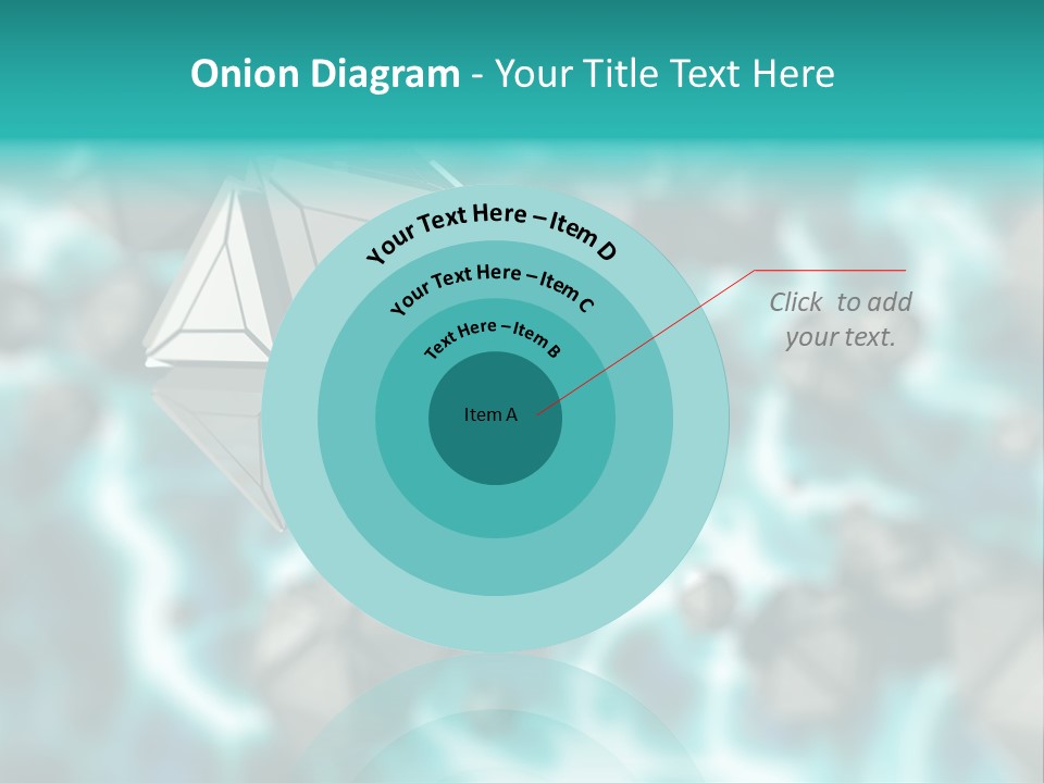 Semiconductor Nanotechnology Symmetry PowerPoint Template