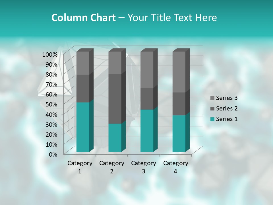 Semiconductor Nanotechnology Symmetry PowerPoint Template