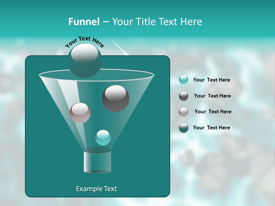 Semiconductor Nanotechnology Symmetry PowerPoint Template