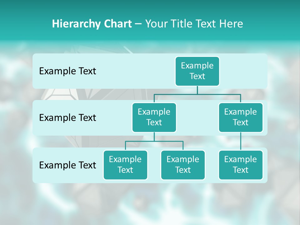 Semiconductor Nanotechnology Symmetry PowerPoint Template
