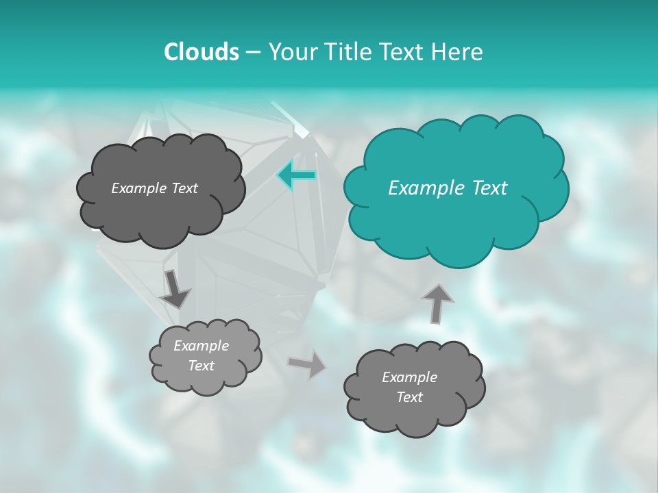 Semiconductor Nanotechnology Symmetry PowerPoint Template