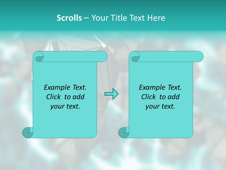 Semiconductor Nanotechnology Symmetry PowerPoint Template