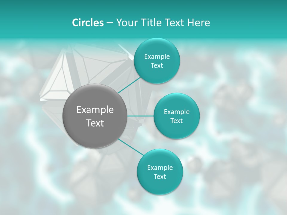 Semiconductor Nanotechnology Symmetry PowerPoint Template
