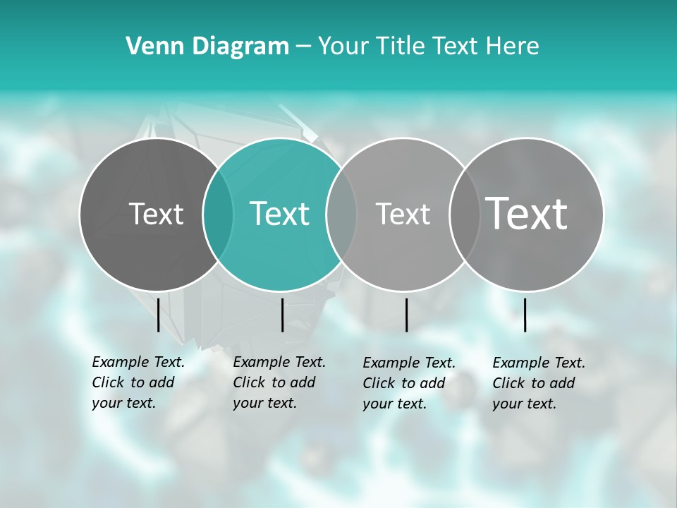 Semiconductor Nanotechnology Symmetry PowerPoint Template