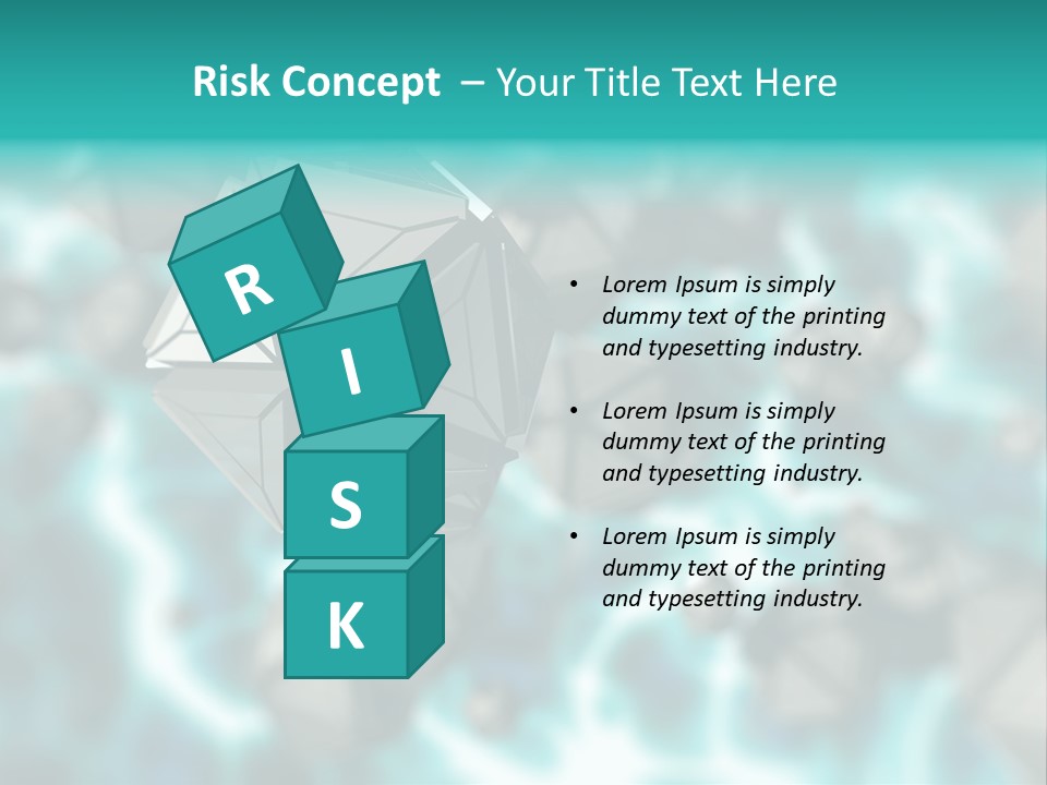 Semiconductor Nanotechnology Symmetry PowerPoint Template