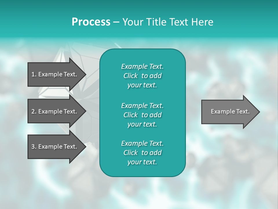Semiconductor Nanotechnology Symmetry PowerPoint Template