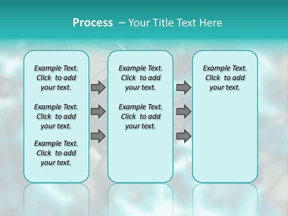 Semiconductor Nanotechnology Symmetry PowerPoint Template