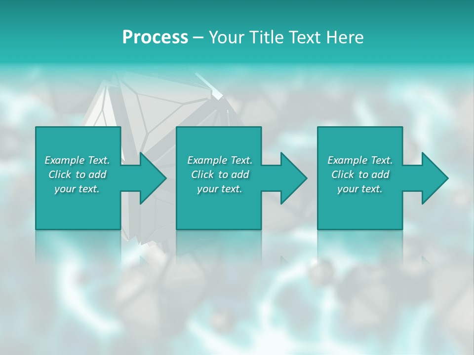 Semiconductor Nanotechnology Symmetry PowerPoint Template