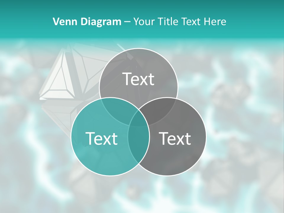 Semiconductor Nanotechnology Symmetry PowerPoint Template