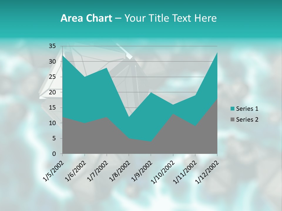 Semiconductor Nanotechnology Symmetry PowerPoint Template
