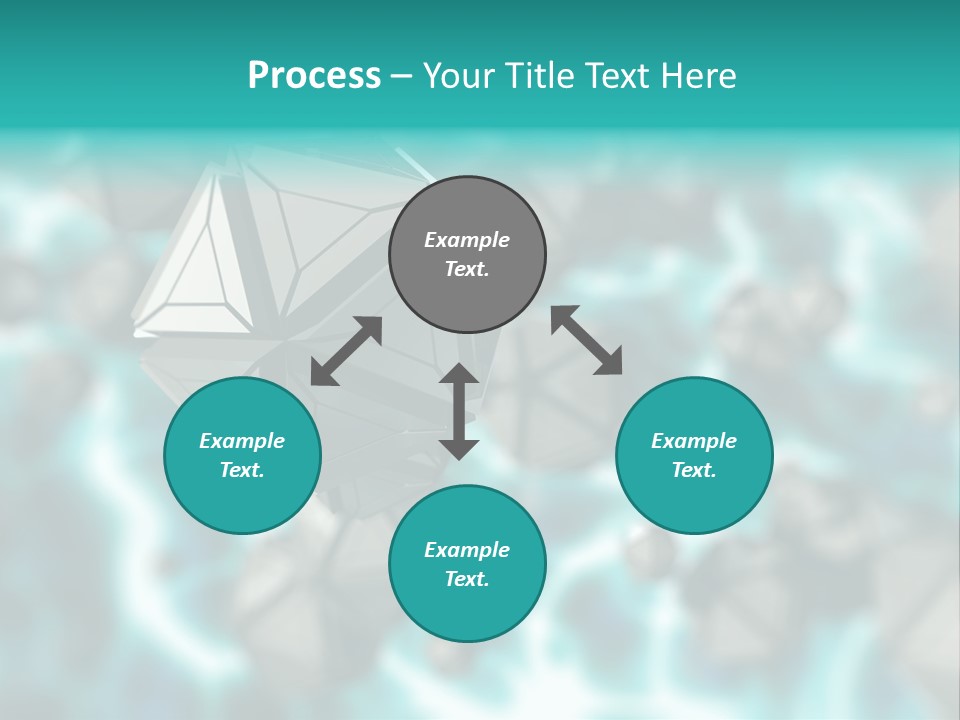 Semiconductor Nanotechnology Symmetry PowerPoint Template