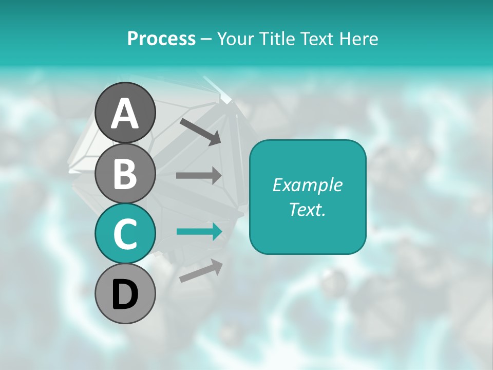 Semiconductor Nanotechnology Symmetry PowerPoint Template