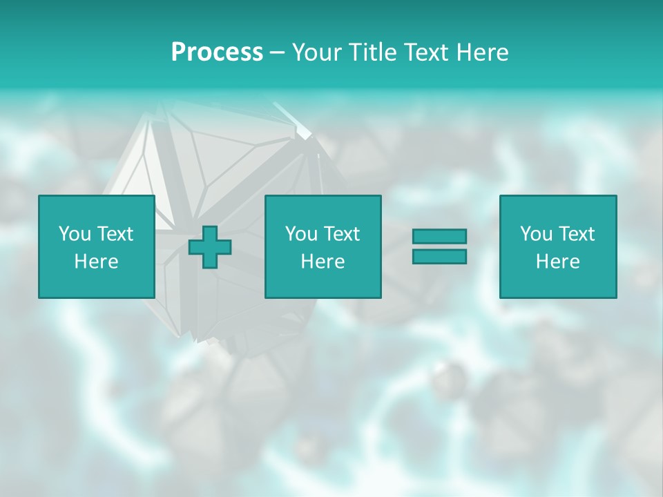 Semiconductor Nanotechnology Symmetry PowerPoint Template