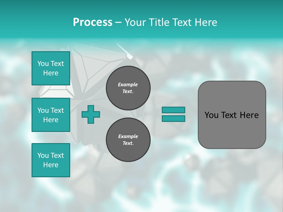 Semiconductor Nanotechnology Symmetry PowerPoint Template