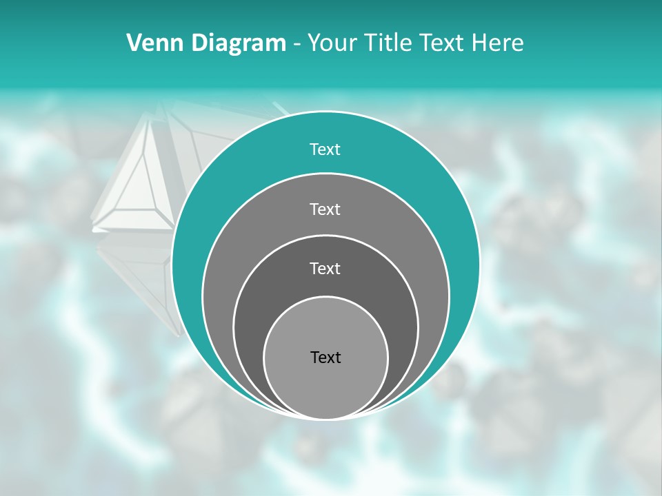Semiconductor Nanotechnology Symmetry PowerPoint Template