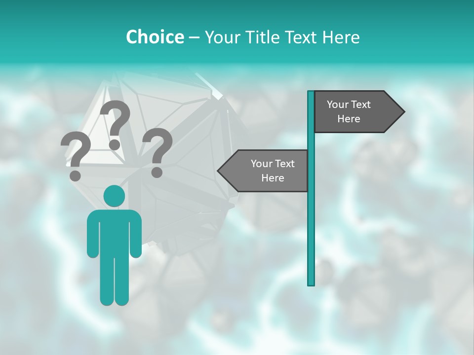 Semiconductor Nanotechnology Symmetry PowerPoint Template