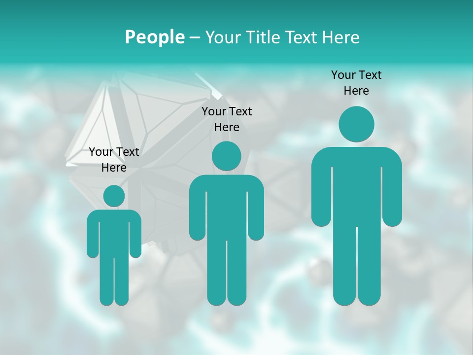 Semiconductor Nanotechnology Symmetry PowerPoint Template