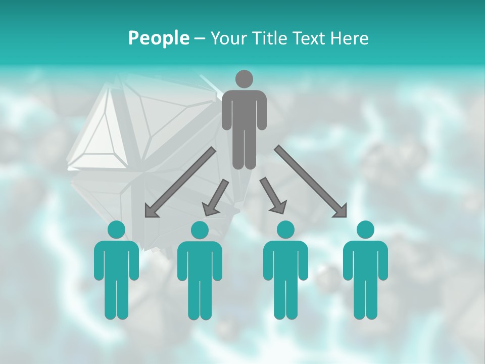 Semiconductor Nanotechnology Symmetry PowerPoint Template