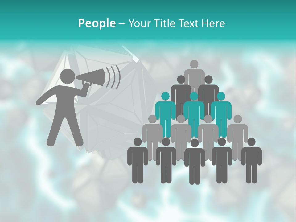 Semiconductor Nanotechnology Symmetry PowerPoint Template