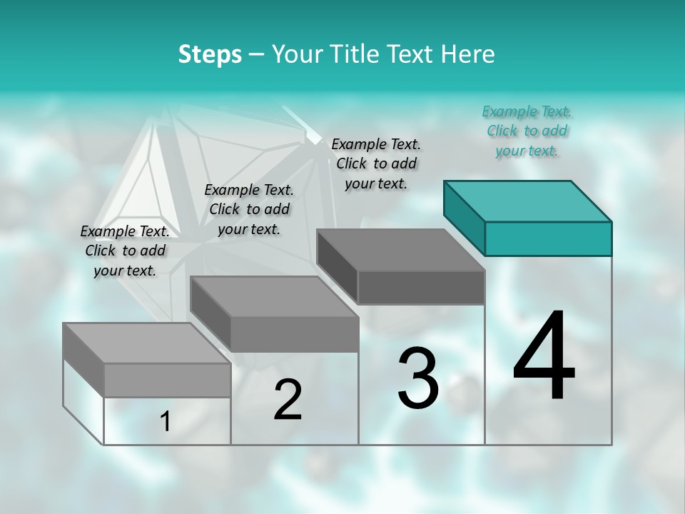 Semiconductor Nanotechnology Symmetry PowerPoint Template
