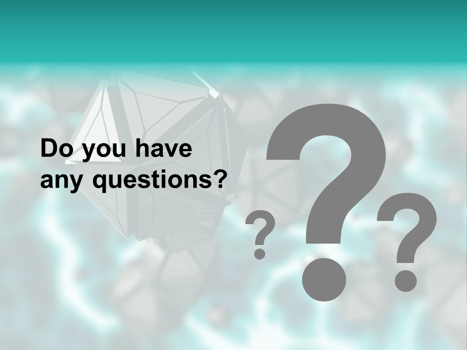 Semiconductor Nanotechnology Symmetry PowerPoint Template