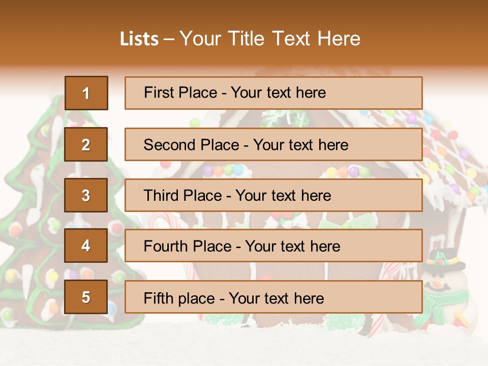 Background Cookie Sweet PowerPoint Template