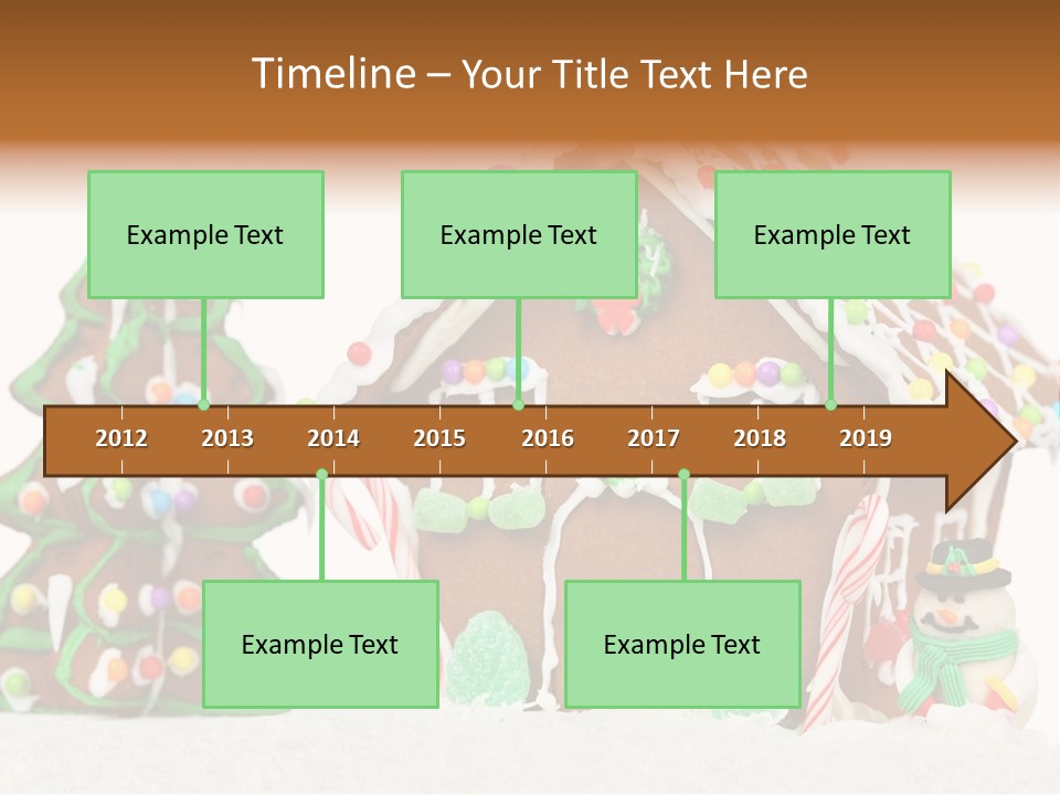 Background Cookie Sweet PowerPoint Template