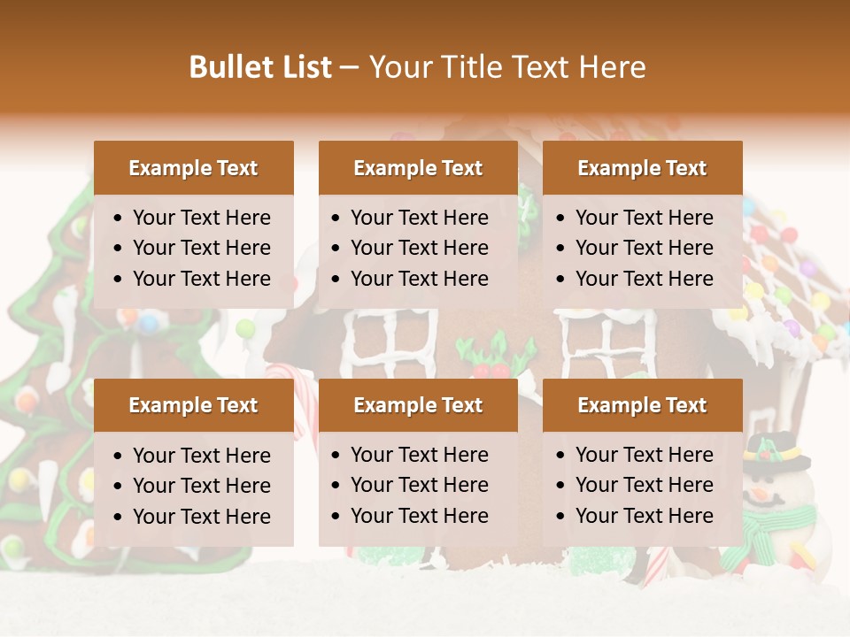 Background Cookie Sweet PowerPoint Template