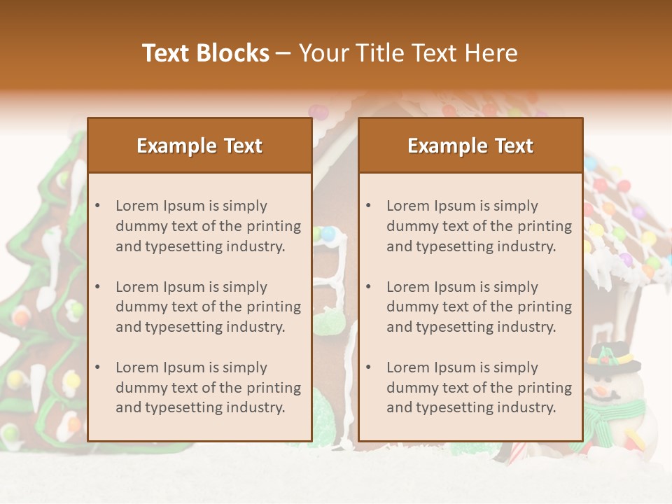 Background Cookie Sweet PowerPoint Template