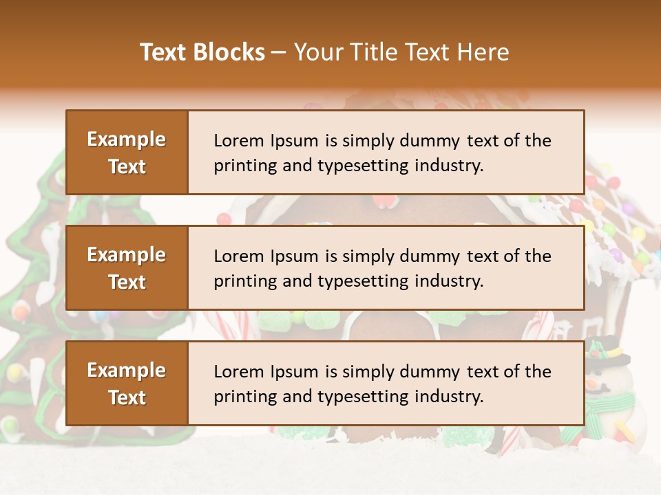 Background Cookie Sweet PowerPoint Template