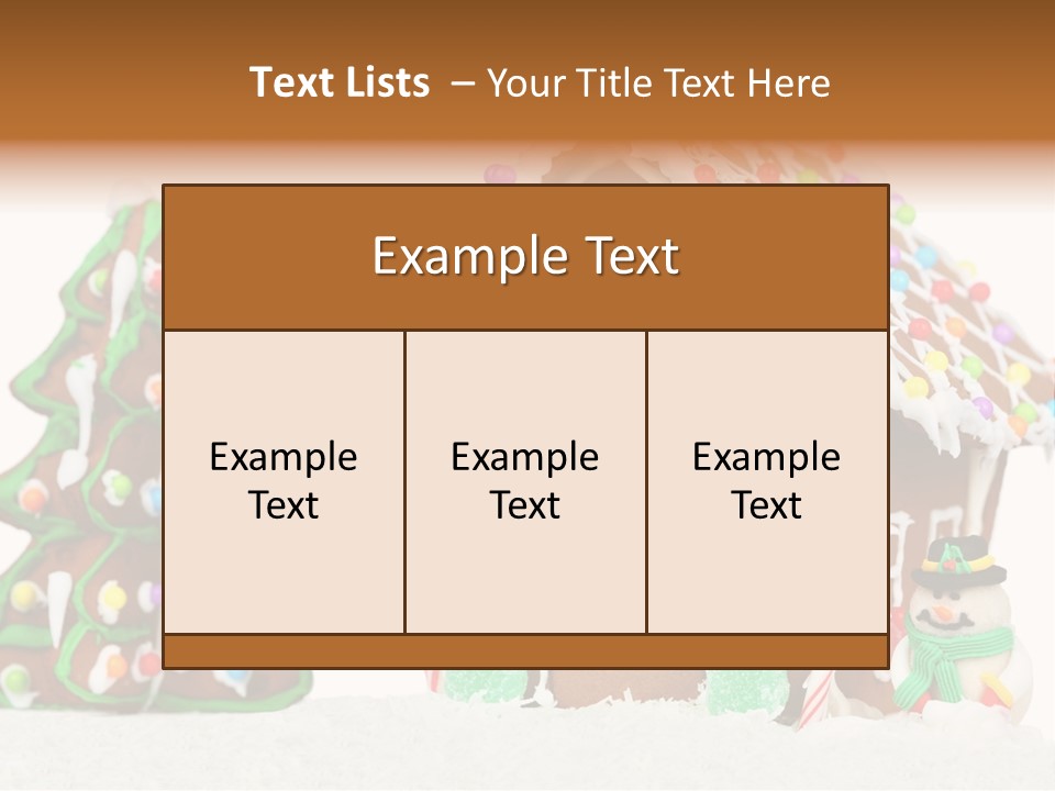 Background Cookie Sweet PowerPoint Template