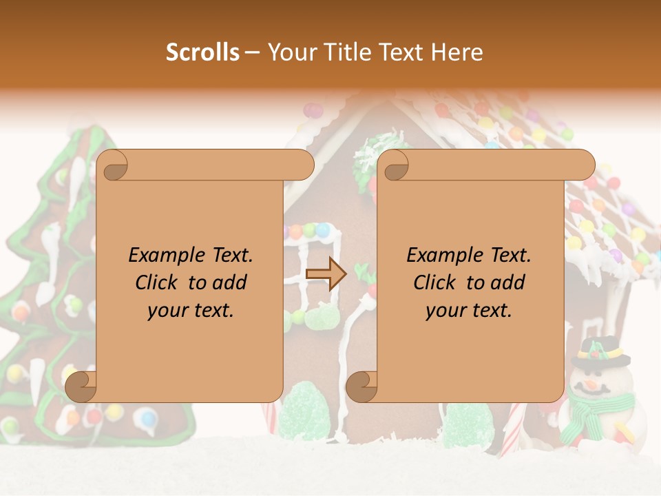 Background Cookie Sweet PowerPoint Template