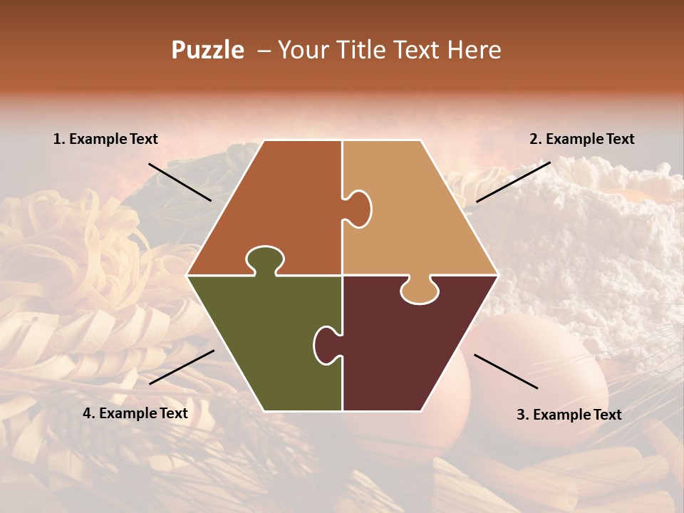 Mediterranean Corncob Cornfield PowerPoint Template