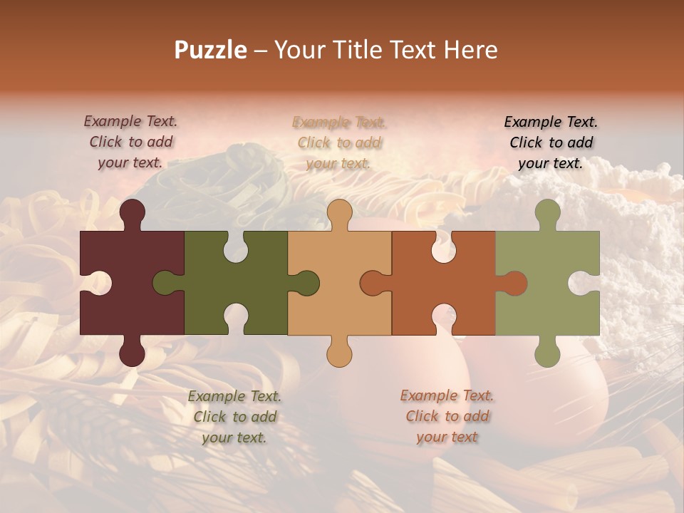 Mediterranean Corncob Cornfield PowerPoint Template