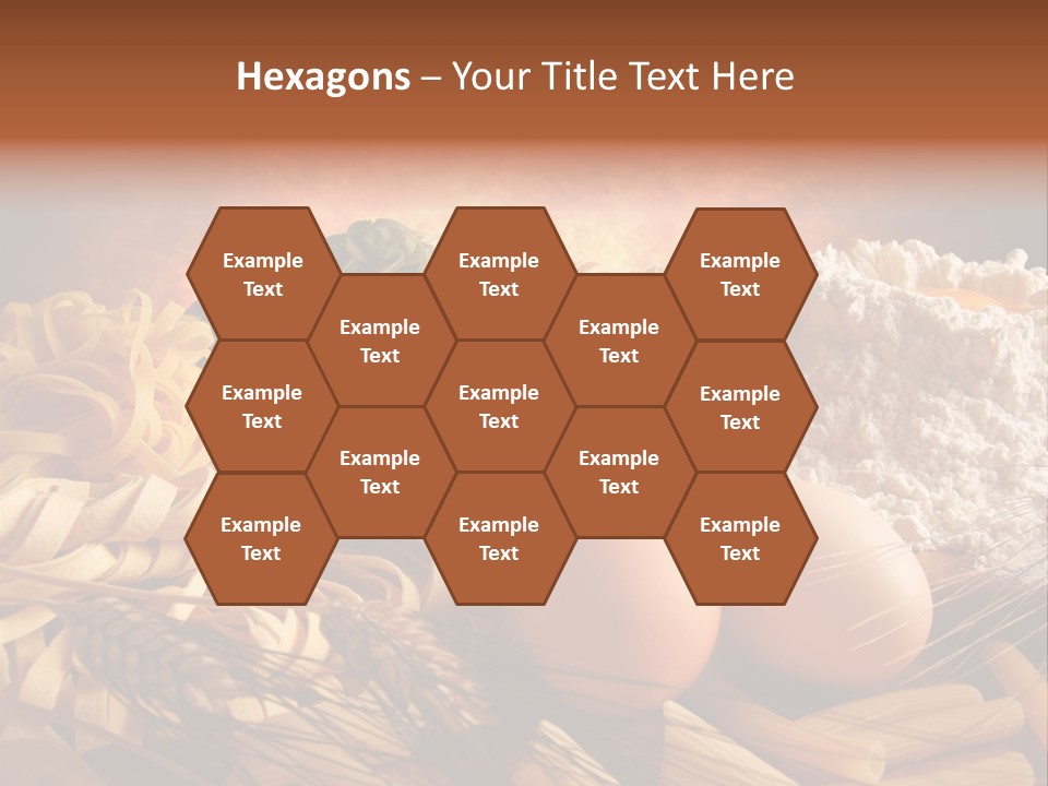 Mediterranean Corncob Cornfield PowerPoint Template