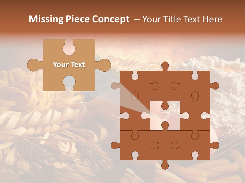 Mediterranean Corncob Cornfield PowerPoint Template