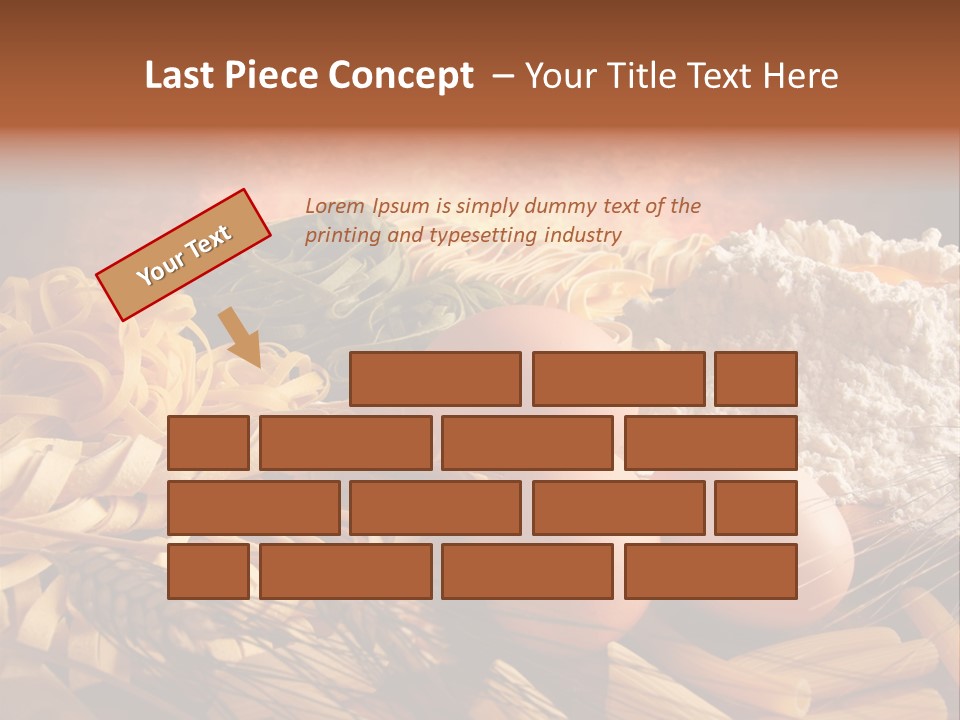 Mediterranean Corncob Cornfield PowerPoint Template