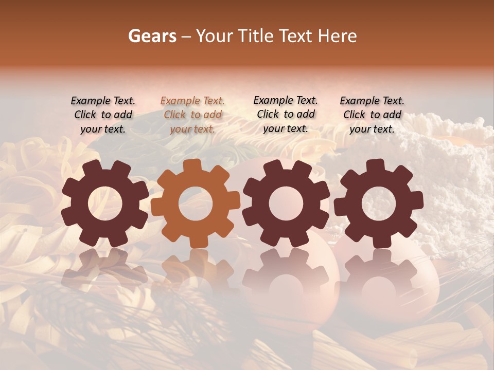 Mediterranean Corncob Cornfield PowerPoint Template