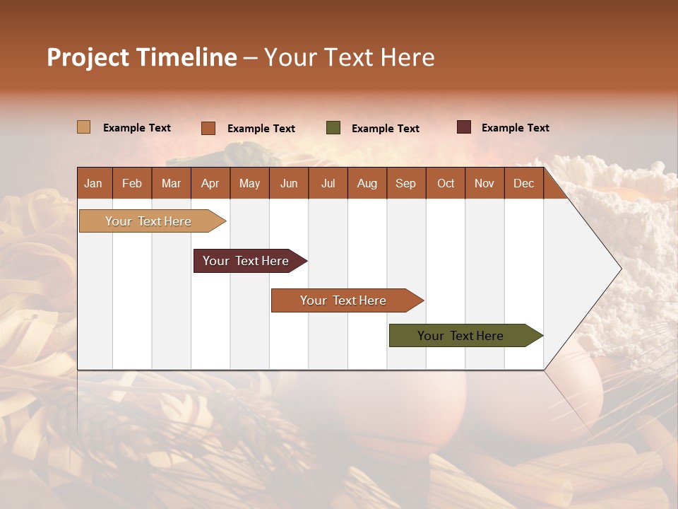 Mediterranean Corncob Cornfield PowerPoint Template