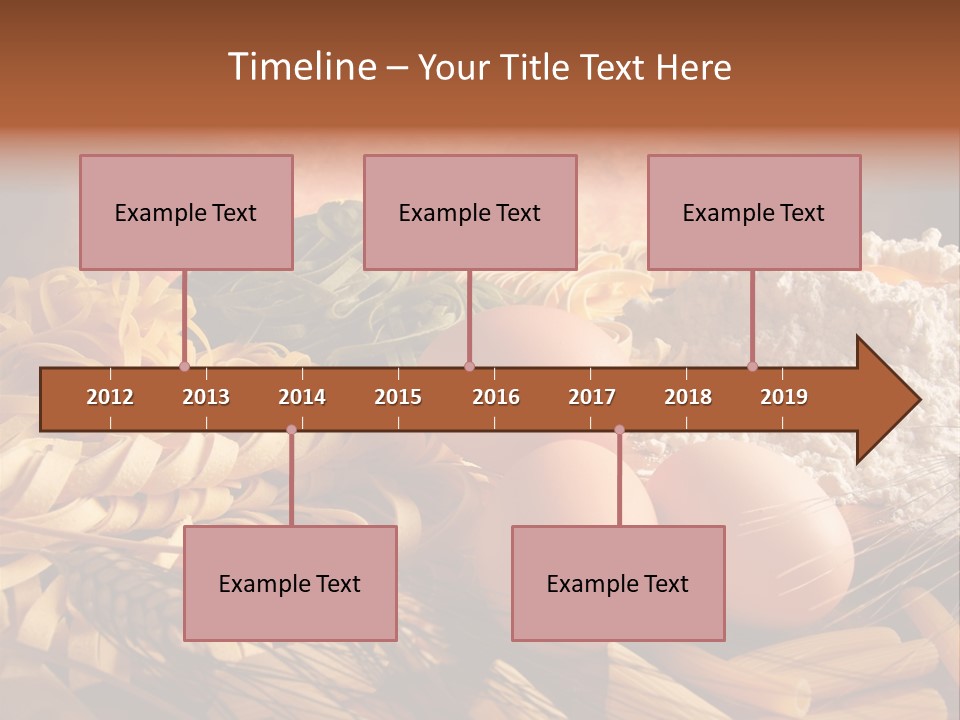 Mediterranean Corncob Cornfield PowerPoint Template
