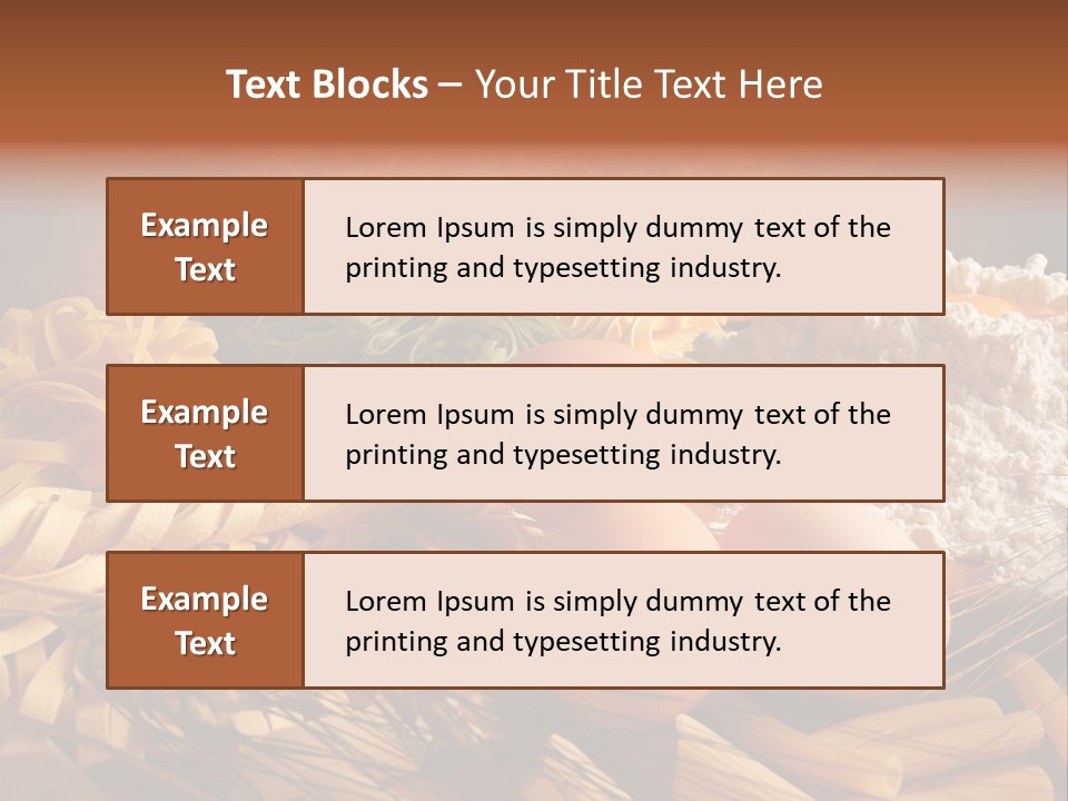Mediterranean Corncob Cornfield PowerPoint Template